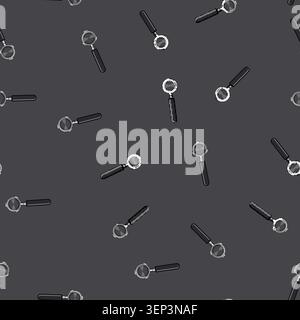 seamless pattern drink portafilter coffee cartoon. beverage morning, filter brown, hot fresh drink portafilter coffee sign vector Stock Vector