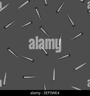 seamless pattern writing interactive whiteboard pen cartoon. display tool, device screen, software connectivity writing interactive whiteboard pen sig Stock Vector
