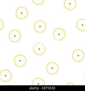 pattern target futuristic aim cartoon. digital tech, military frame, interface circle target futuristic aim sign vector Stock Vector