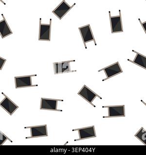 pattern chalk outdoor chalkboard cartoon. black blank, stand street, bar wood chalk outdoor chalkboard sign vector Stock Vector