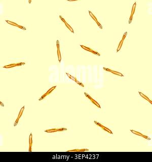 seamless pattern gunshot bullet flying cartoon. flight flash, silver shot, action black gunshot bullet flying sign vector Stock Vector