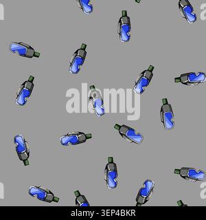 seamless pattern equipment goggles welding cartoon. ski welder, construction work, glass goggle equipment goggles welding sign vector Stock Vector