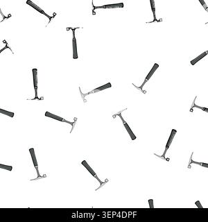 pattern masonry masons hammer cartoon. carpentry craftsmanship, trade site, worker industry masonry masons hammer sign vector Stock Vector
