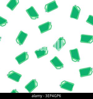 pattern lightweight canister plastic cartoon. reusable bpafree, ecofriendly versatile, transparent sealable lightweight canister plastic sign. seamles Stock Vector