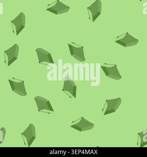 pattern cut desk tray cartoon. pizza office, hand organizer, full messy cut desk tray sign. seamless vector illustration Stock Vector