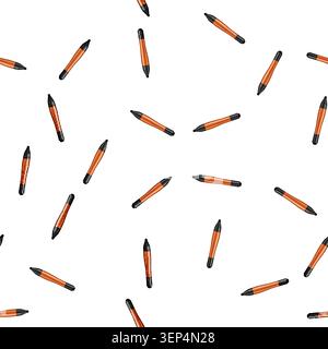 pattern technology interactive whiteboard pen cartoon. education teaching, learning digital, writing display technology interactive whiteboard pen sig Stock Vector