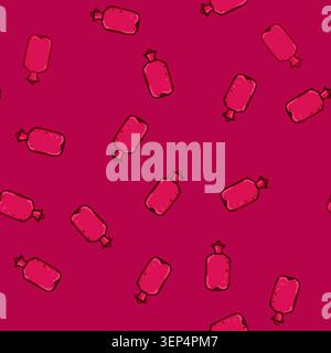 seamless pattern discomfort bottle pain relief cartoon. agony soreness, hurt suffering, throbbing twinge discomfort bottle pain relief sign vector Stock Vector