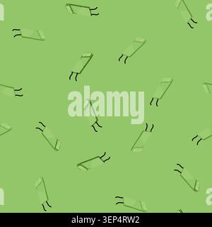 seamless pattern rubber camp mat cartoon. rubber camp mat sign vector Stock Vector