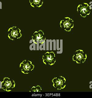 seamless pattern lightning impact vfx cartoon. power electric, blue fx, smoke sword lightning impact vfx sign vector Stock Vector