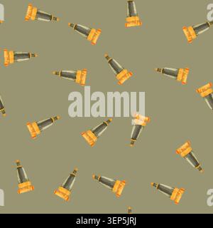 seamless pattern home water filter color icon vector. home water filter sign. isolated symbol illustration Stock Vector