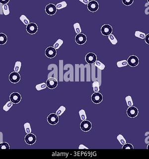 seamless pattern mini hand electric fan cartoon. bladeless held, quiet lightweight, adjustable personal mini hand electric fan sign vector Stock Vector