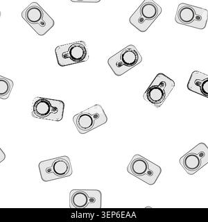 pattern efficient power bank wireless cartoon. usb qi, technology smartphone, device travel efficient power bank wireless sign vector Stock Vector