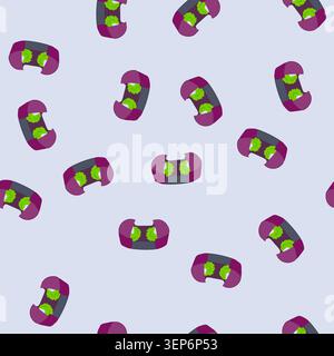 pattern laces shoe cleaning cartoon. suede leather, scrub wipe, protect deodorize laces shoe cleaning sign. seamless vector illustration Stock Vector