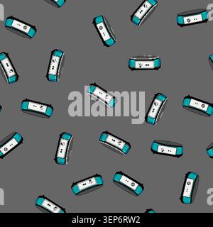 seamless pattern cook crepe maker cartoon. kitchen dessert, pancake delicious cook crepe maker sign vector Stock Vector