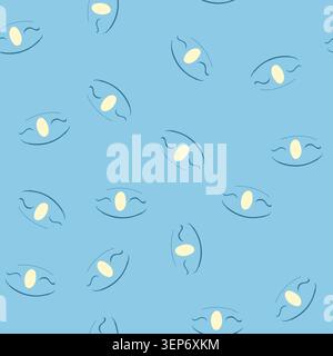 pattern box cable organizer cartoon. wire top, table manager, management arranging box cable organizer sign. seamless vector illustration Stock Vector