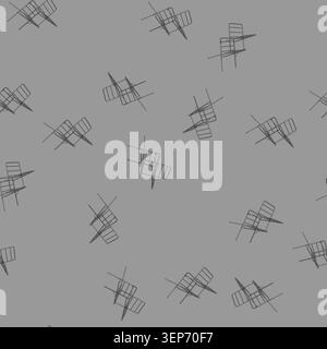 seamless pattern household clothes drying rack cartoon. cloth domestic, dry clean, collapsible indoors household clothes drying rack sign vector Stock Vector