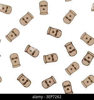 pattern snow ski mask cartoon. protection gear, cold warmth, outdoor sport snow ski mask sign vector Stock Vector
