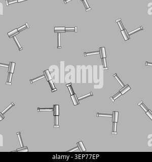 seamless pattern odor waste drain trap cartoon. blockage installation, maintenance cleaning, fixture basin odor waste drain trap sign vector Stock Vector