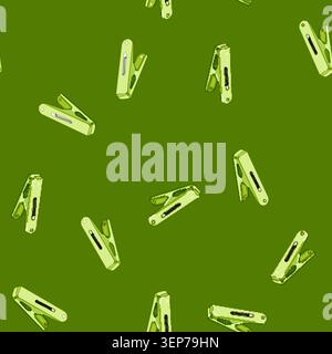 seamless pattern secure clothespin cartoon. hold fastener, clip hanger, wash airer secure clothespin sign vector Stock Vector