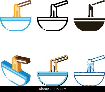 liquid cheese in fondue skewer bowl icon vector. liquid set cheese in fondue skewer bowl sign. color symbol Stock Vector
