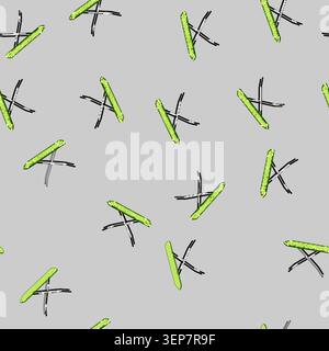 seamless pattern shirt ironing board cartoon. laundry room, cloth folded, logo clean shirt ironing board sign vector Stock Vector