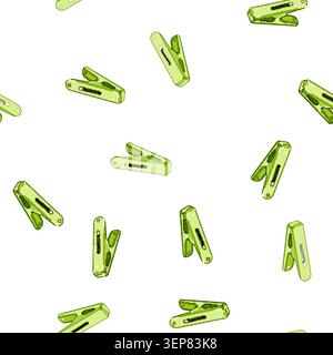 pattern secure clothespin cartoon. hold fastener, clip hanger, wash airer secure clothespin sign vector Stock Vector