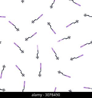pattern monopod selfie stick cartoon. self black, symbol take, flash pictogram monopod selfie stick sign. seamless symbol vector illustration Stock Vector
