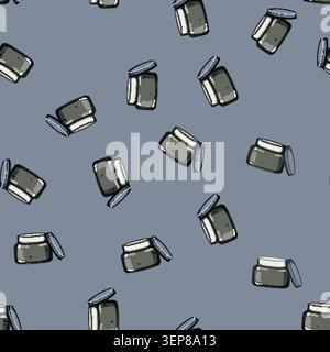 seamless pattern business shoe polish cream cartoon. repair wax, brown table, wooden craft business shoe polish cream sign vector Stock Vector