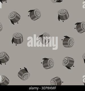seamless pattern tool pencil sharpen cartoon. tool pencil sharpen sign vector Stock Vector
