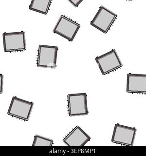 pattern audio guitar amplifier cartoon. audio guitar amplifier sign vector Stock Vector
