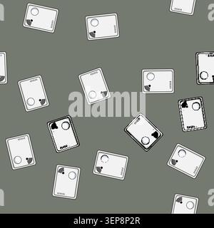 seamless pattern Wireless carbon monoxide detector device monitoring air quality and providing essential protection against dangerous gas, ensuring ho Stock Vector