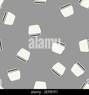 seamless pattern equipment compact photo printer cartoon. business computer, desktop device equipment compact photo printer sign vector Stock Vector