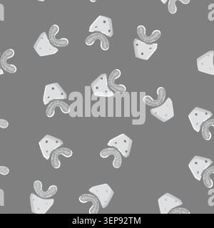 seamless pattern electric tooth brush cartoon. electric tooth brush sign vector Stock Vector