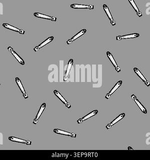 seamless pattern fruit citrus zester cartoon. cooking baking, garnish flavor, stainless steel fruit citrus zester sign vector Stock Vector