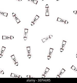 pattern food ice drip coffee cartoon. food ice drip coffee sign vector Stock Vector
