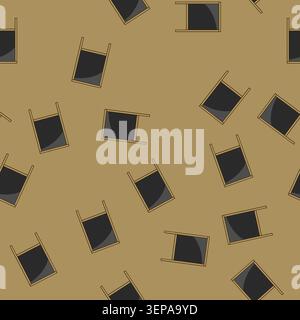 seamless pattern sign outdoor chalkboard cartoon. menu frame, blackboard restaurant, wooden chalk sign outdoor chalkboard sign vector Stock Vector