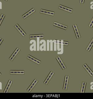 seamless pattern technology usb hub cartoon. connection digital, port equipment technology usb hub sign vector Stock Vector