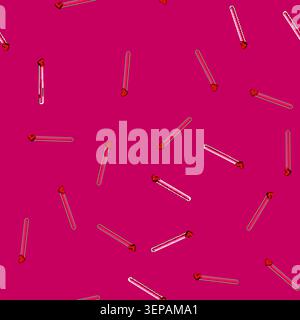 seamless pattern level health bar cartoon. ui interface, loading hemeter, 8bit load level health bar sign vector Stock Vector