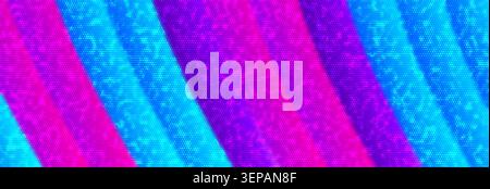 Digital LED screen texture. Retro futuristic cyberpunk background with dotted color gradient. Stock Photo