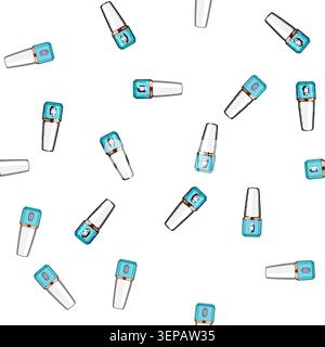 pattern blades smoothie blender cartoon. durable efficient, compact versatile, easy clean blades smoothie blender sign vector Stock Vector