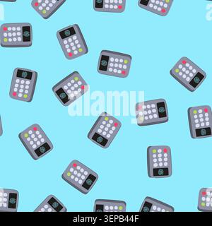 pattern convenience fingerprint door lock cartoon. technology access, biometric keyless, authentication modern convenience fingerprint door lock sign. Stock Vector