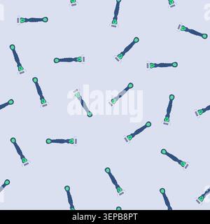 pattern razor shaver handle cartoon. electric care, blade shave, machine steel razor shaver handle sign. seamless vector illustration Stock Vector