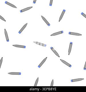 pattern teaching interactive whiteboard pen cartoon. learning digital, writing display, tool device teaching interactive whiteboard pen sign vector Stock Vector