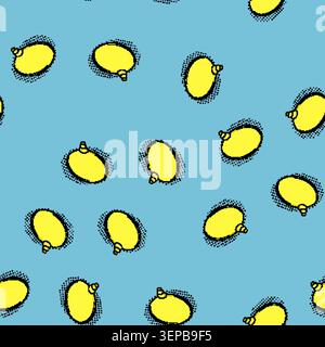 seamless pattern burst comic speech bubble cartoon. whisper thought, exclamation question, strip graphic burst comic speech bubble sign vector Stock Vector