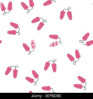pattern textile shoe dryer electric cartoon. tool plastic, hygiene footwear, service domestic textile shoe dryer electric sign. seamless symbol vector Stock Vector