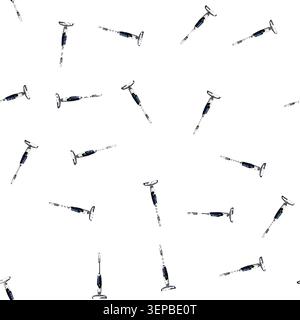 pattern cleaner electric mop cartoon. clean vacuum, appliance equipment, floor machine cleaner electric mop sign vector Stock Vector