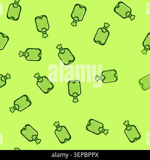 seamless pattern ache bottle pain relief cartoon. discomfort agony, soreness hurt, suffering throbbing ache bottle pain relief sign vector Stock Vector