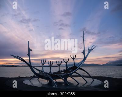 Reykjavik Harbor Stock Photo