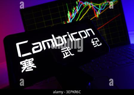 Cambricon Leading AI Semiconductor Chip And Deep Learning Processor Technology Provider Stock Photo