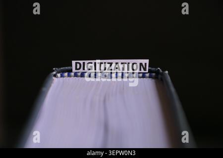 Digitization and Digital Innovation Driving Business Transformations Stock Photo